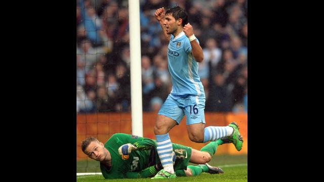 Foto: Menilik Kembali Pertemuan Terakhir Man City Vs MU di Piala FA 2011/2012, Setan Merah Menangkan Derbi Manchester