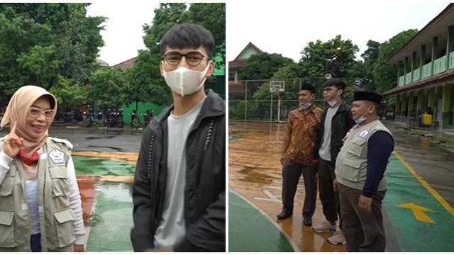 6 Momen Dimas Ahmad Kunjungi Sekolahnya, Isi Workshop dan Bayar Sisa Tunggakan
