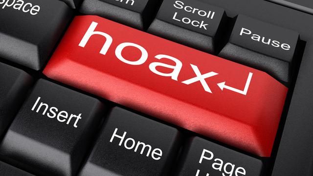 Ilustrasi berita hoax