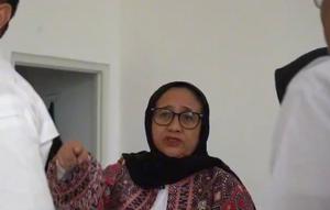 Wakil Kepala Badan Gizi Nasional (BGN) Bidang Komunikasi Publik dan Investigasi, Nanik Sudaryati Deyang saat menyidak dapur SPPG Banyudono, Ponorogo. (Dok. Istimewa)