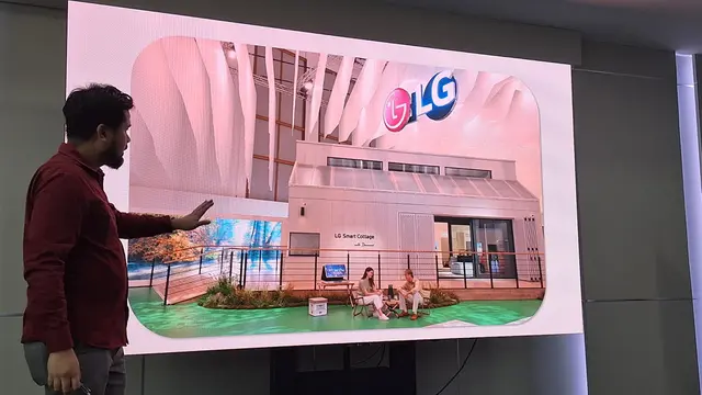 Dedy Triono, Corporate Marketing Manager, LG Electronics Indonesia (Liputan6.com/Giovani Dio Prasasti)
