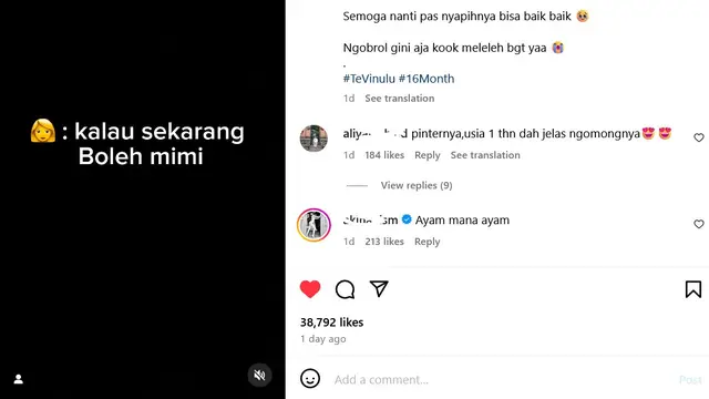 Unggahan Indah Permatasari. (Instagram/ indahpermatas)