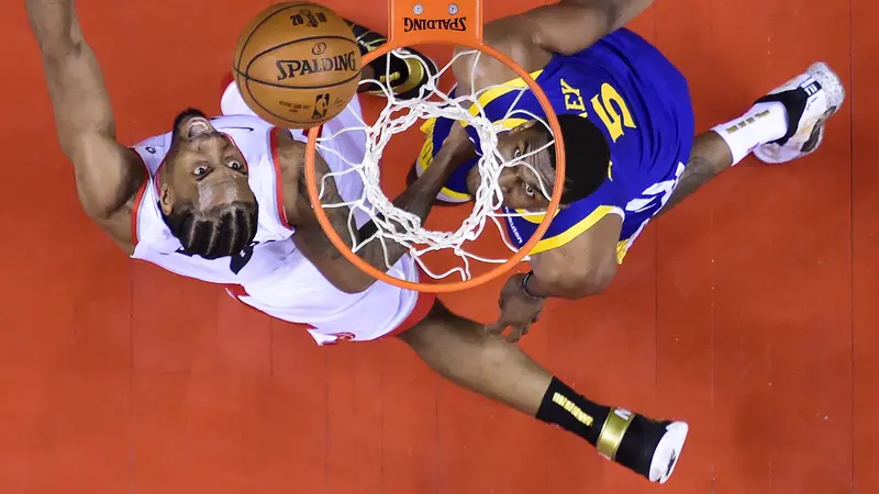 FOTO: Final NBA Gim Pertama, Raptors Kalahkan Warriors