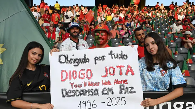 Momen Penghormatan untuk Diogo Jota di Women's Euro 2025