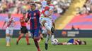 <p>Barcelona sukses mengalahkan Rayo Vallecano dengan skor 3-0. (MANAURE QUINTERO / AFP)</p>