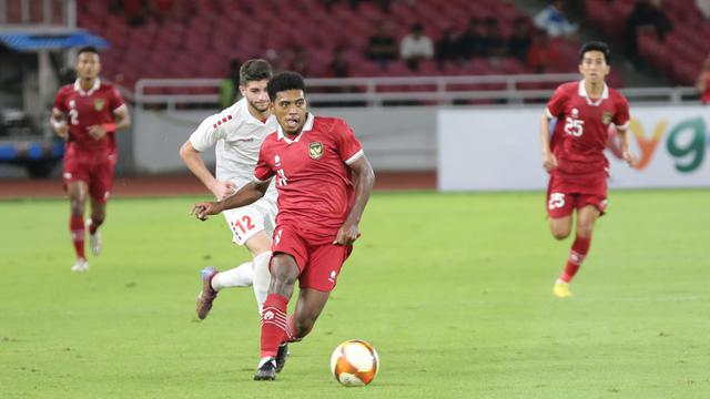 Pertandingan Uji Coba Timnas Indonesia U-22 Vs Lebanon