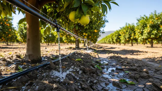 Teknik Irigasi Tetes untuk Kebun Buah Hemat Air