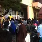 Lokasi pembunuhan dosen di Kampus UMSU, Kota Medan, Sumatera Utara. (Liputan6.com/Reza Perdana)