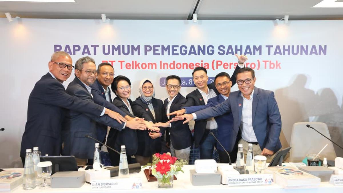 RUPST Tahun Buku 2025, Telkom Bagikan Dividen Rp21,9 Triliun kepada Pemegang Saham