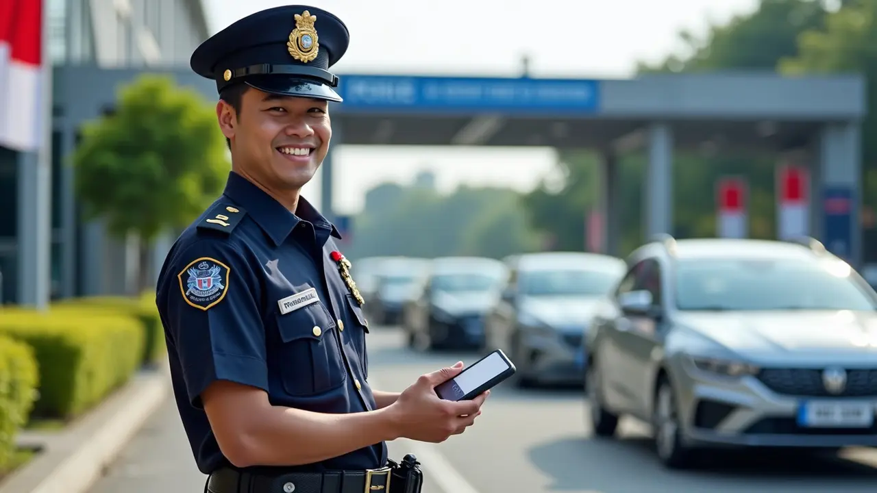 cara cek plat nomor