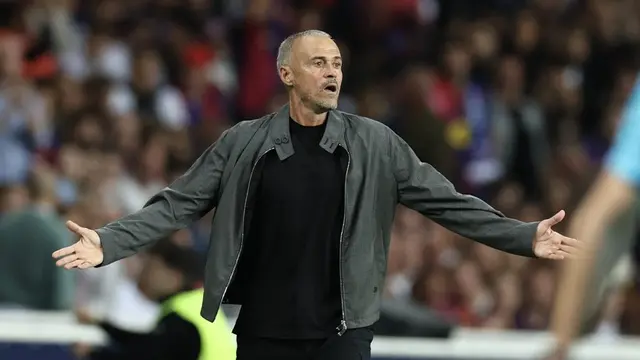 Pelatih PSG, Luis Enrique