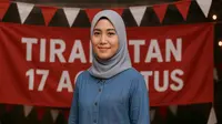 7 Model Gamis Simple untuk Acara Tirakatan 17-an, Tampil Anggun dengan Nyaman