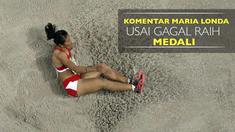 Video wawancara Maria Londa usai gagal meraih medali di Olimpiade karena ia hanya menempati urutan ke-25 dari 38 atlet.