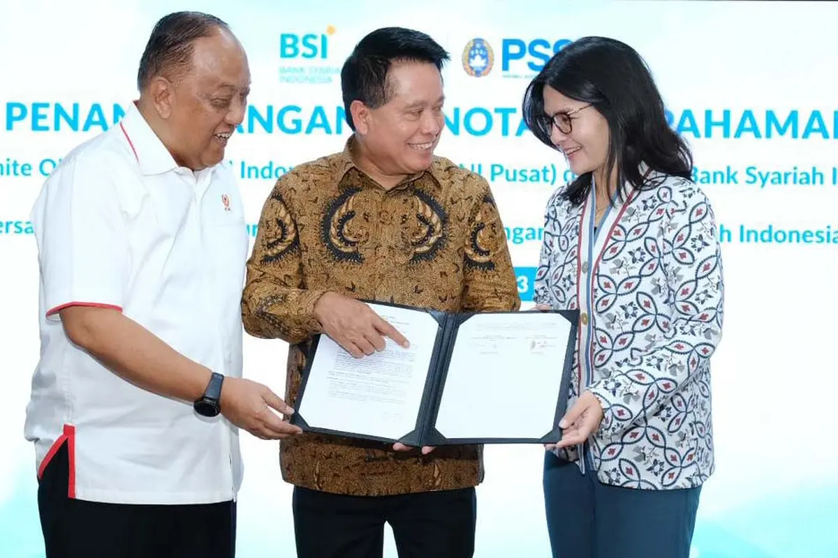 Sinergi BSI, KONI dan PSSI Kembangkan Olahraga Indonesia