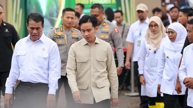 Wapres Gibran saat melakukan kunjungan kerja di Banyuwangi (Istimewa)