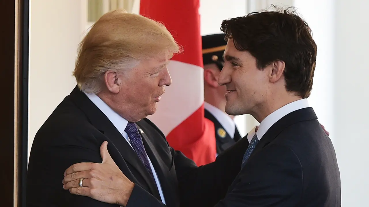 20170213-Trump Terima Kunjungan PM Kanada-Washington