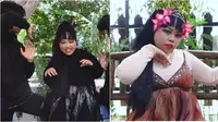 Kekeyi saat cover musik video LALISA. (YouTube/rahmawati kekeyi putri cantikka)