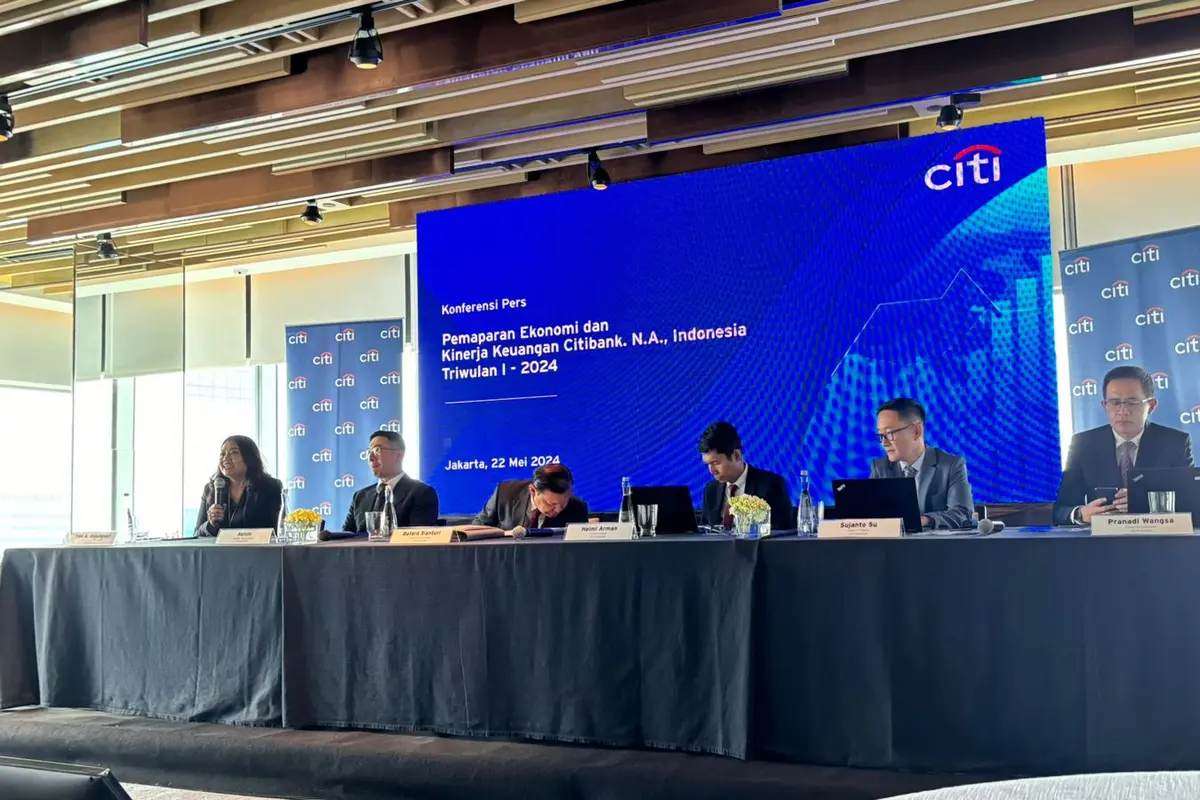 Citibank, N.A., Indonesia (Citi Indonesia) membukukan Laba Bersih sebesar Rp665,9 miliar di kuartal I-2024