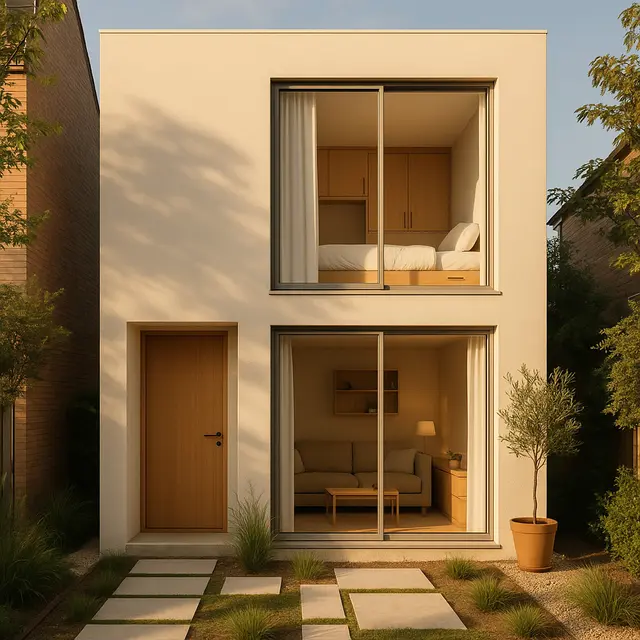 Model Rumah 4x6 Meter Mewah ala Minimalis