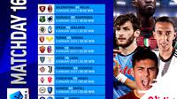 Jadwal dan Live Streaming Liga Italia 2022/2023 Matchday 16 di Vidio, 4 & 5 Januari 2023. (Sumber : dok. vidio.com)