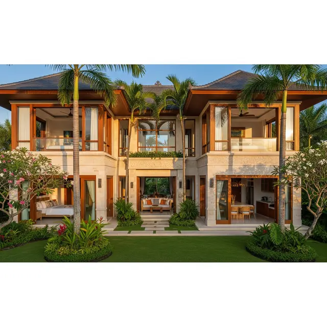 12 Inspirasi Desain Rumah Mewah 2 Lantai yang Memikat untuk Hunian Impian