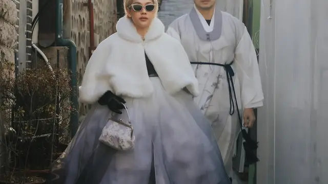 Stylish Banget! Begini Potret OOTD Bunga Citra Lestari Saat Berlibur Ke Korea