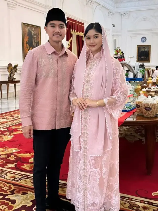 Erina Gudono saat Lebaran. [@erinagudono]