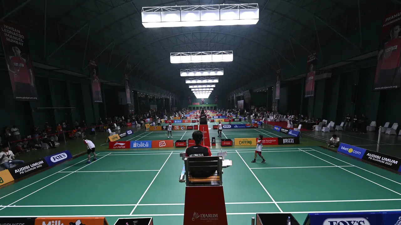 Suasana Audisi PB Djarum 2022
