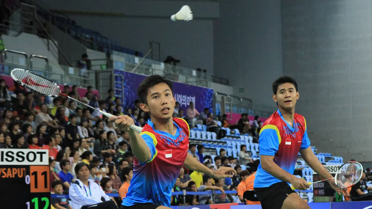 Angga/Rian di Asian Games 2014