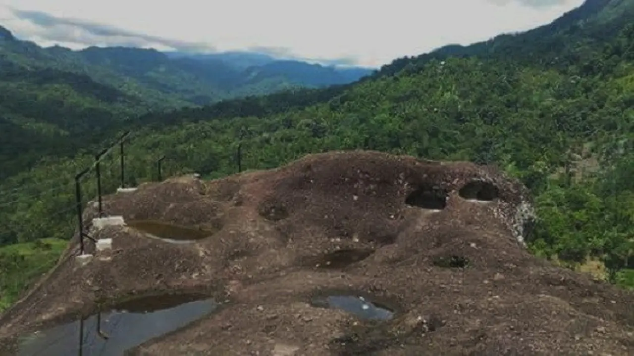 Salam Pagi dari Wisata Purbakala Batu Tallasang