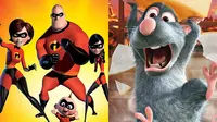 The Incredibles dan Ratatouille akan dirilis ulang di beberapa bioskop oleh Pixar dalam format 3D.