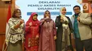 Deklarasi ini dilakukan Bawaslu bersama Komisi Nasional Disabilitas (KND), Pusat Pemilihan Umum Akses (PPUA), dan Persatuan Penyandang Disabilitas Indonesia (PPDI). (Liputan6.com/Angga Yuniar)