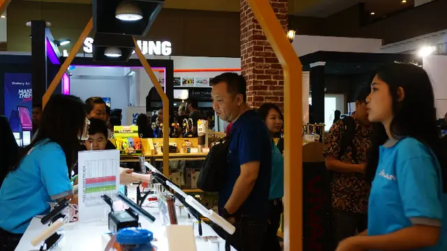 Booth Vivan di Jakarta Fair Kemayoran. Dok: Vivan