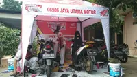 Wahana Kenalkan Layanan Servis Kunjung Motor Honda (Ist)