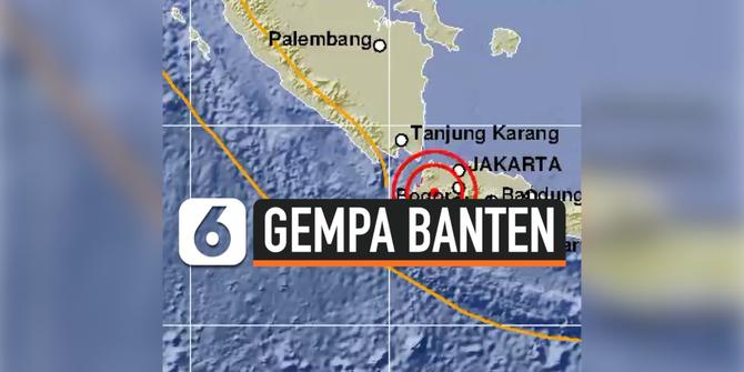 VIDEO: Gempa 5,4 Magnitudo Guncang Banten, Terasa Sampai Jakarta