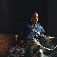 Dengan motif print pohon palem, Dior mengeksplorasi nilai keindahan dan kenyamanan di koleksi Dior Ready to Wear Spring/Summer 2021 (Foto: Dior)