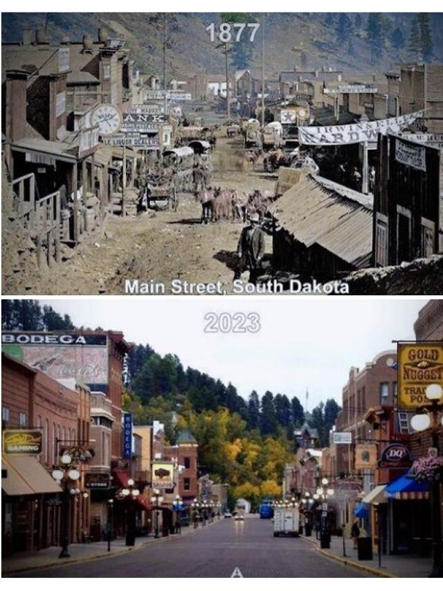 6 Potret Wajah Kota di Masa Lalu Vs Sekarang, Perubahannya Mengejutkan