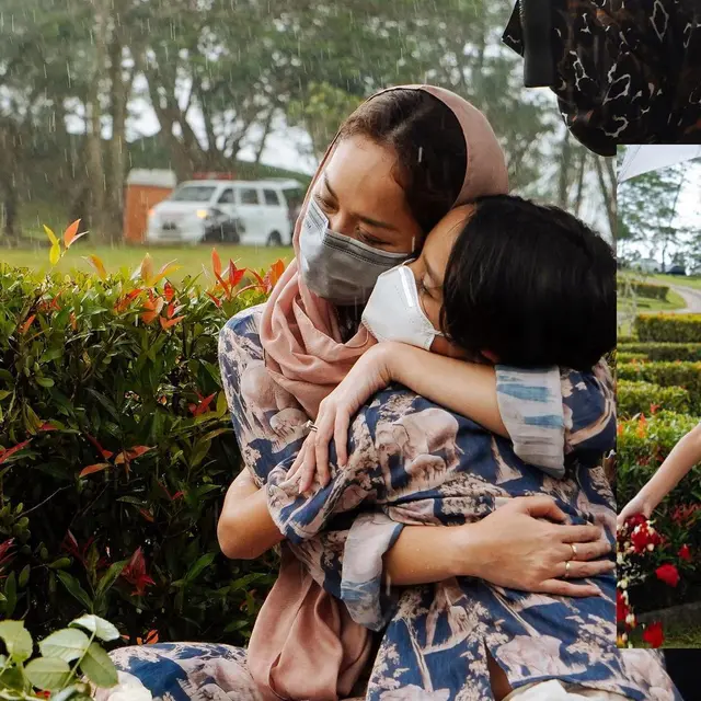 Peringati 1 Tahun Kepergian Ashraf Sinclair, Ini 6 Momen BCL Ziarah ke Makam Suami