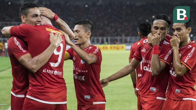 Persija Jakarta Bungkam Arema FC