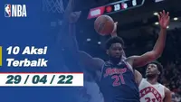 Berita video 10 aksi terbaik di playoff NBA 2022, salah satu aksi terbaik dari bintang New Orleans Pelicans, Herb Jones.