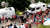 [VIDEO] Tour de France Diwarnai Pertengkaran Antar Penonton