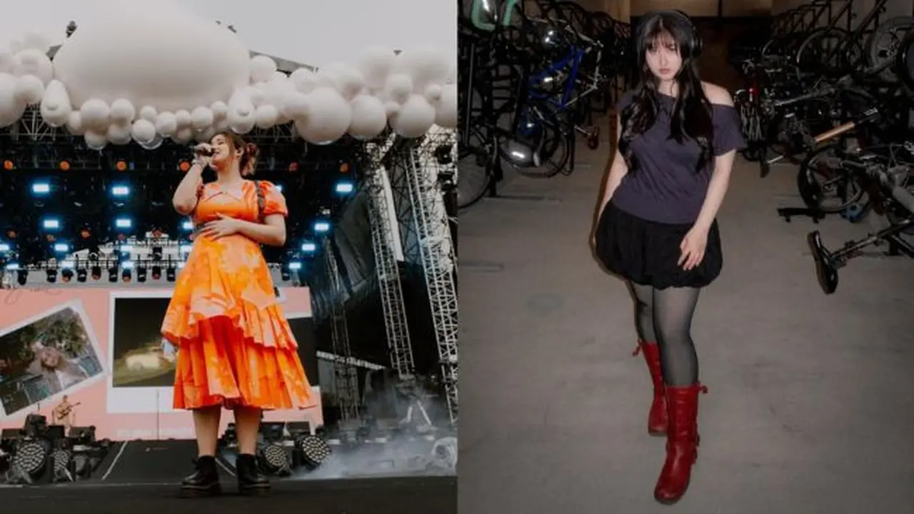 Potret Stephanie Poetri dengan Dress (Foto: Instagram @stephaniepoetri)