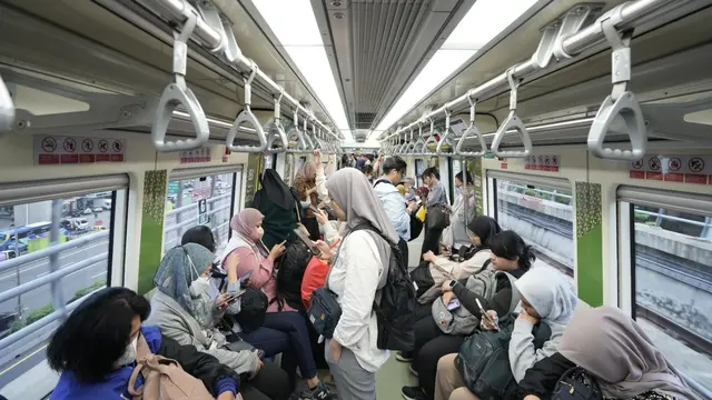 LRT Jabodebek. (Foto: LRT)