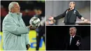 Pelatih Juventus, Maurizio Sarri, didiagnosis menderita pneumonia akibat kebiasaannya merokok, pelatih berumur 60 tahun itu diketahui bisa menghabiskan 60 batang rokok dalam sehari. Selain Sarri, berikut 5 pelatih hebat yang memiliki kebiasaan merokok. (Kolase foto AFP)