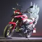 Benelli TRK 251 penjadi penantang Honda CRF250 Rally dan Kawasaki Versys 250. (Septian/Liputan6.com)