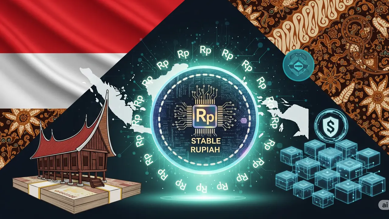 ilustrasi Stablecoin Rupiah. (Gambar by AI)