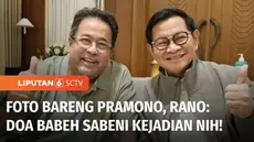 Tanpa seremoni khusus, PDI Perjuangan resmi mengusung Pramono Anung dan Rano Karno untuk maju di Pilkada Jakarta 2024. Momen kemesraan duet Sekretaris Kabinet dan Mantan Gubernur Banten itu dibagikan lewat akun Instagram Rano Karno.