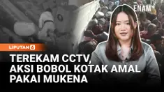 Aksi pencurian kotak amal oleh seorang pemuda di Masjid Mujahidin, Kota Padang, Sumatera Barat, terekam CCTV pada Selasa malam. Pelaku membobol dua kotak amal yang berisi uang infak untuk anak yatim dan pembangunan masjid.