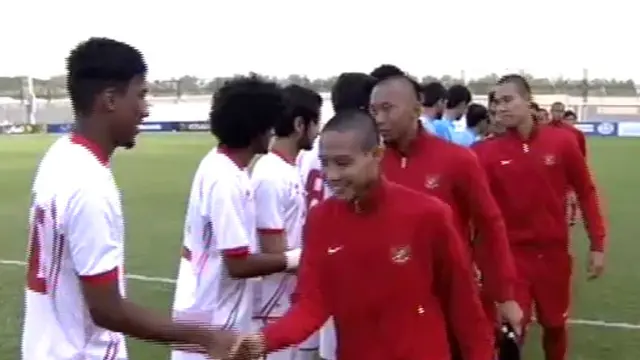 Timnas U-19 Tekuk Lagi UEA Di Stadion Tyeyab Awana