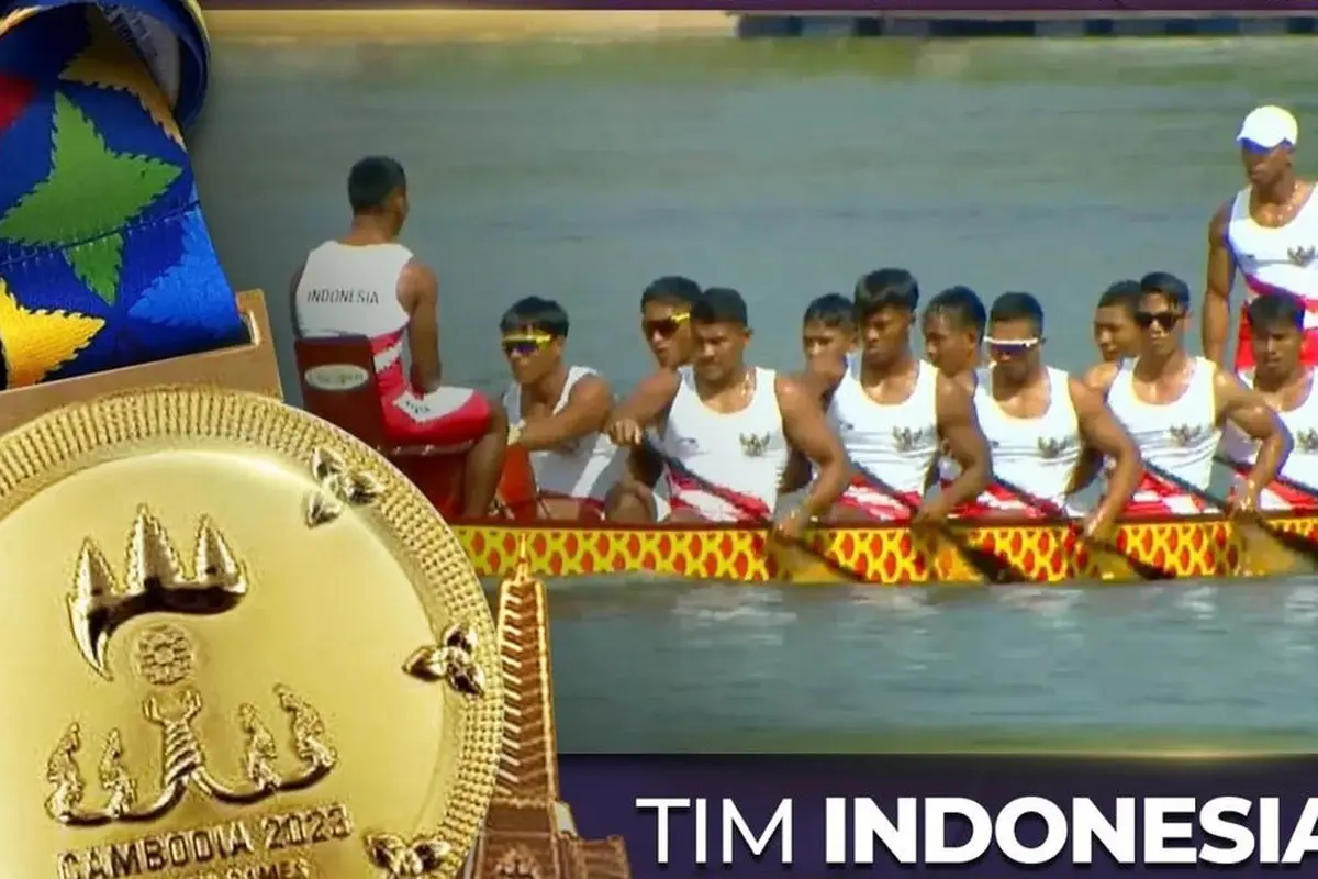 Tim Perahu Naga Indonesia di SEA Games 2023